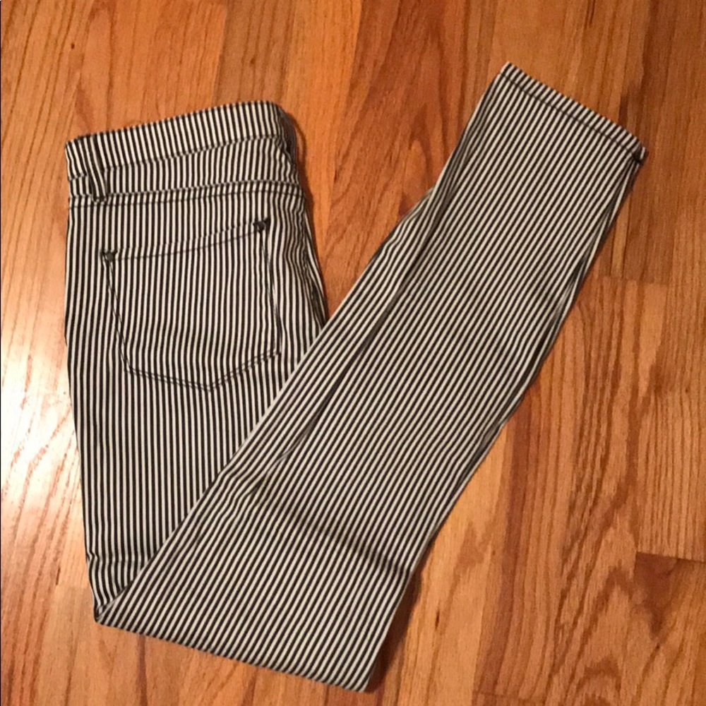 Club Monaco stripped jeans